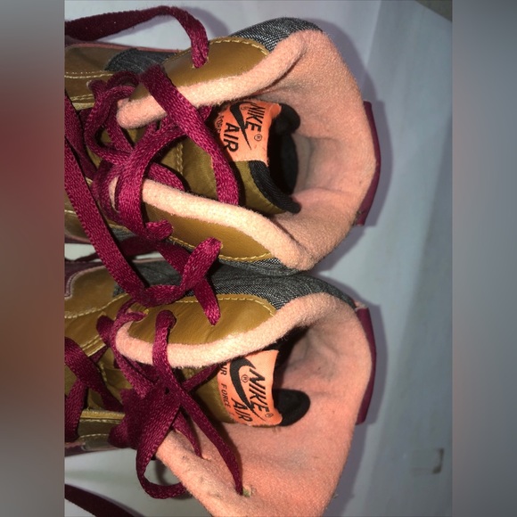 Men’s Size 15 US- Nike Air Force 1 High '07 07 Ale Brown Red 2013 - Picture 5 of 10